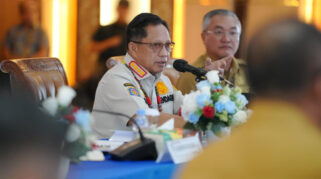 Mendagri Tito Pimpin Rakor untuk Percepatan Pembangunan Infrastruktur Perbatasan di Malinau