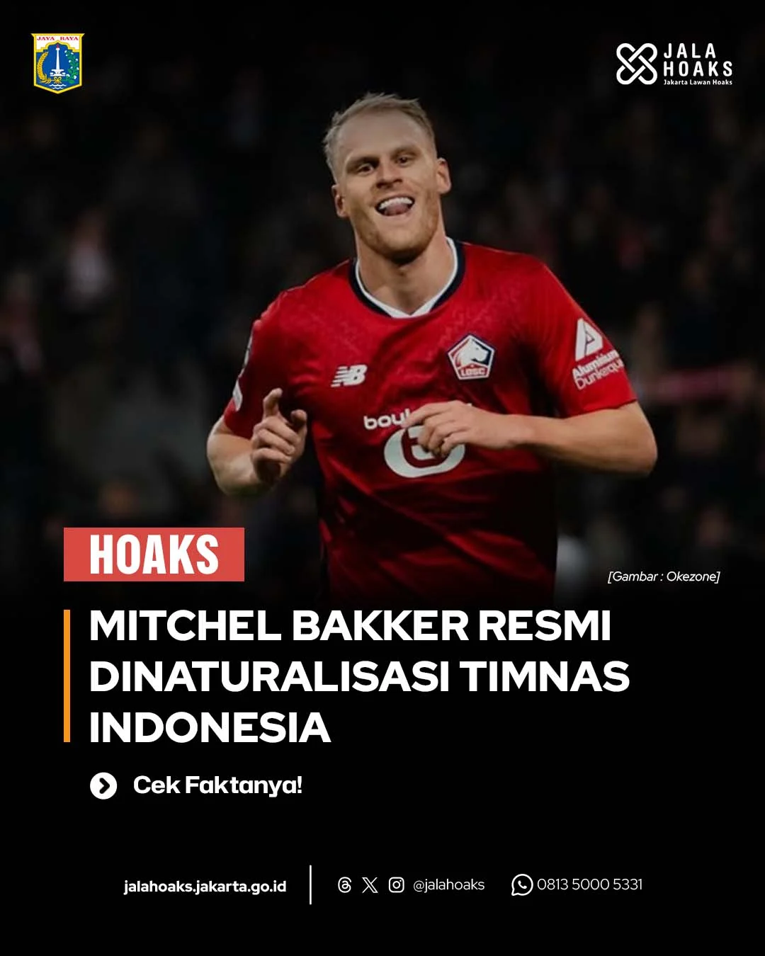 Mitchel Bakker Resmi Bergabung dengan NEC Nijmegen