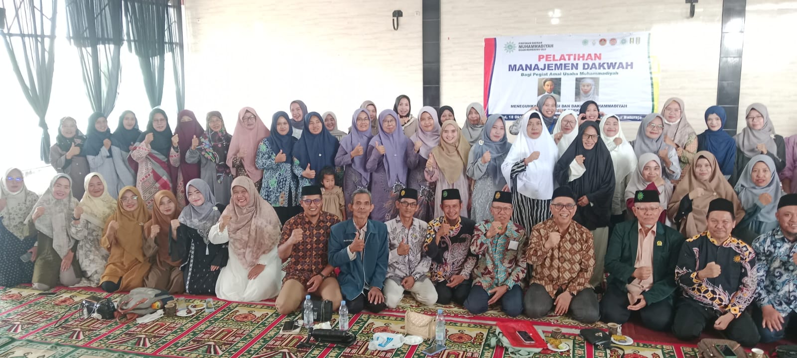 Muhammadiyah OKU Gelar Pelatihan Manajemen Dakwah, 60 Kepala Sekolah dan Guru Ikut Serta