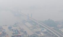 Palembang Kembali Diselimuti Kabut Asap, 4 Titik Kualitas Udara Masuk Level Berbahaya