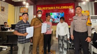 Pasangan Suami Istri Diduga Curi Tas di RS Bari Palembang