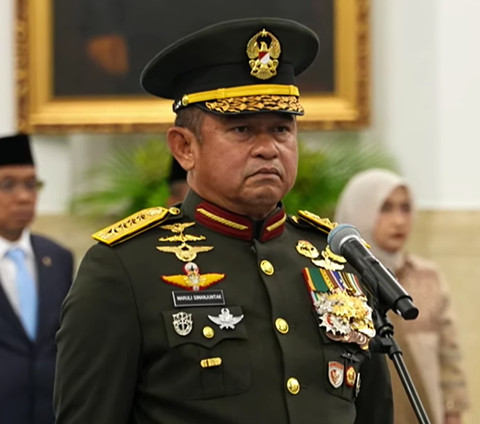 Pelantikan Maruli Simanjuntak sebagai Wakil Panglima TNI oleh Prabowo