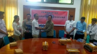 Peluncuran Buku Indeks Stabilitas Politik Klungkung untuk Memperkuat Sinergi Antar Pemangku Kepentingan