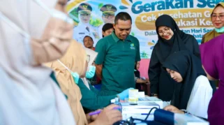 Pemkab Banyuwangi Gelar Cek Kesehatan Gratis Menyambut Hari Santri
