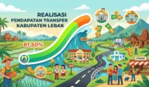 Pendapatan Transfer Lebak Baru 81,50 Persen, DAK Fisik Terendah
