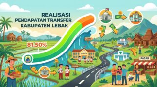 Pendapatan Transfer Lebak Baru 81,50 Persen, DAK Fisik Terendah
