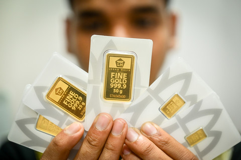 Penurunan Harga Emas Antam Sebesar Rp 49.000 Menjadi Rp 2.574.000 per Gram dalam Seminggu