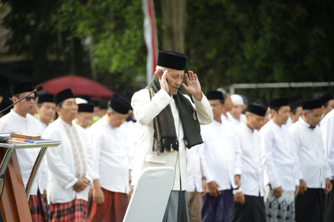 Peringati Hari Santri, 1.240 Santri-ASN di Sleman Salat Istisqa Memohon Hujan