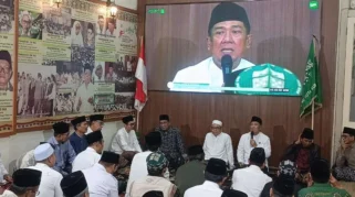 Peringati HSN 2026, PCNU Kota Surabaya Gelar Mujahadah Kubro hingga Fun Walk 5.000 Santri