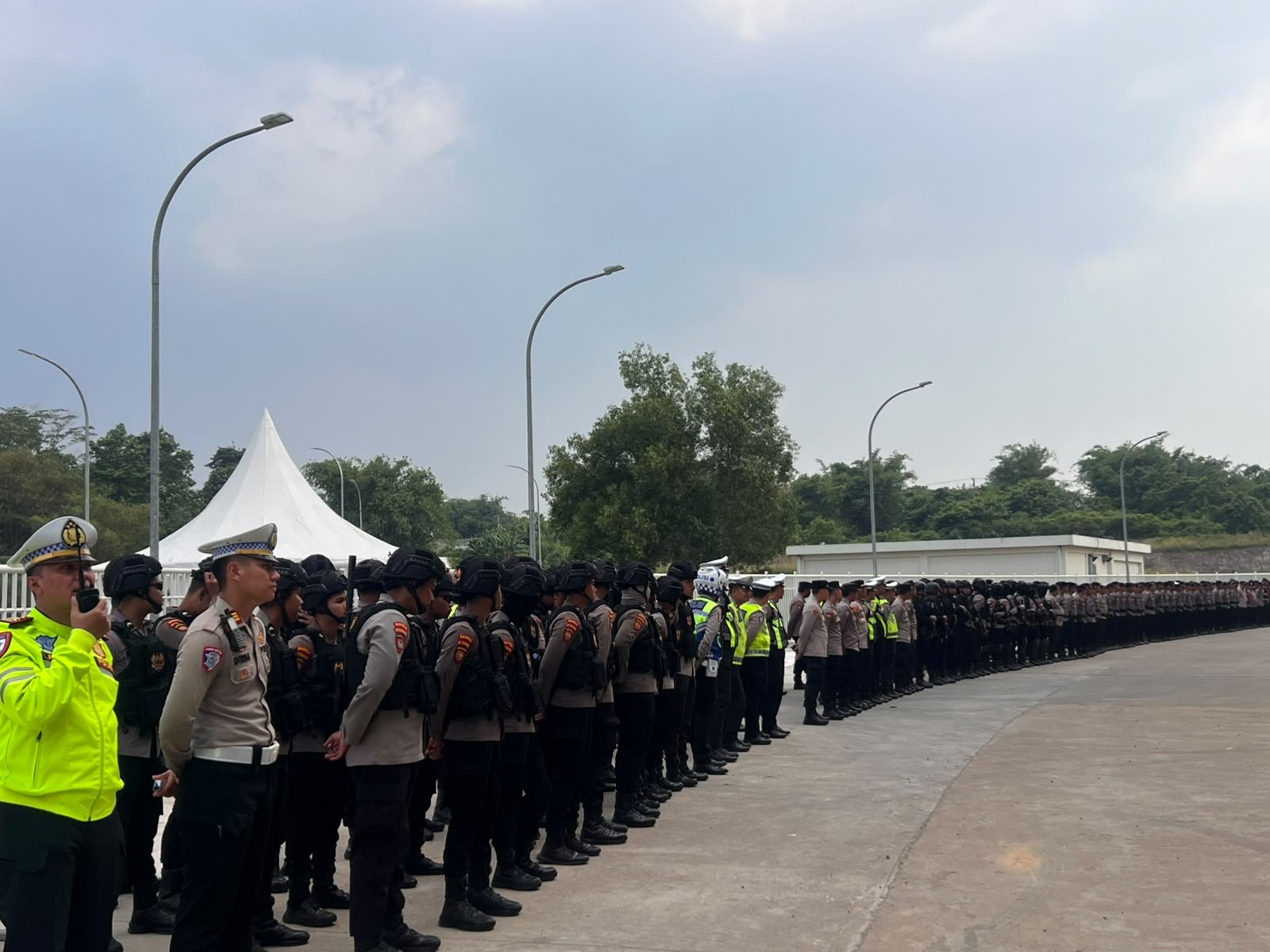 Persita Vs Persija di BIS, 200 Polisi Disiagakan
