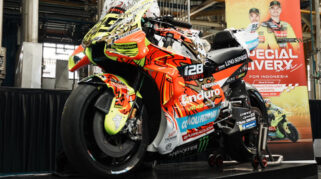 Pertamina Enduro VR46 Racing Team Luncurkan Livery Spesial Garuda di Mandalika