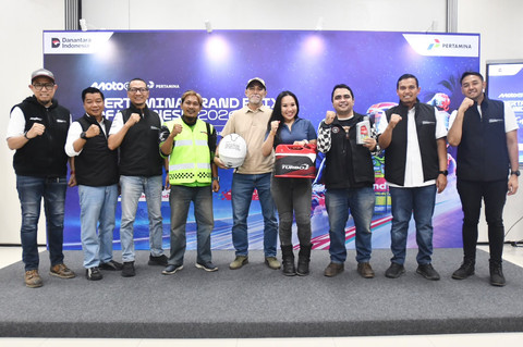 Pertamina Lepas 120 Pengendara untuk Touring ke Mandalika Sambut MotoGP 2026