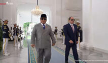 Pertemuan Kenegaraan Prabowo dan El-Sisi di Istana Merdeka