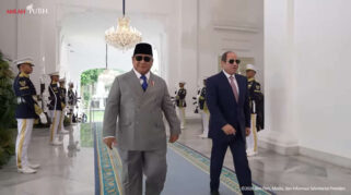 Pertemuan Kenegaraan Prabowo dan El-Sisi di Istana Merdeka