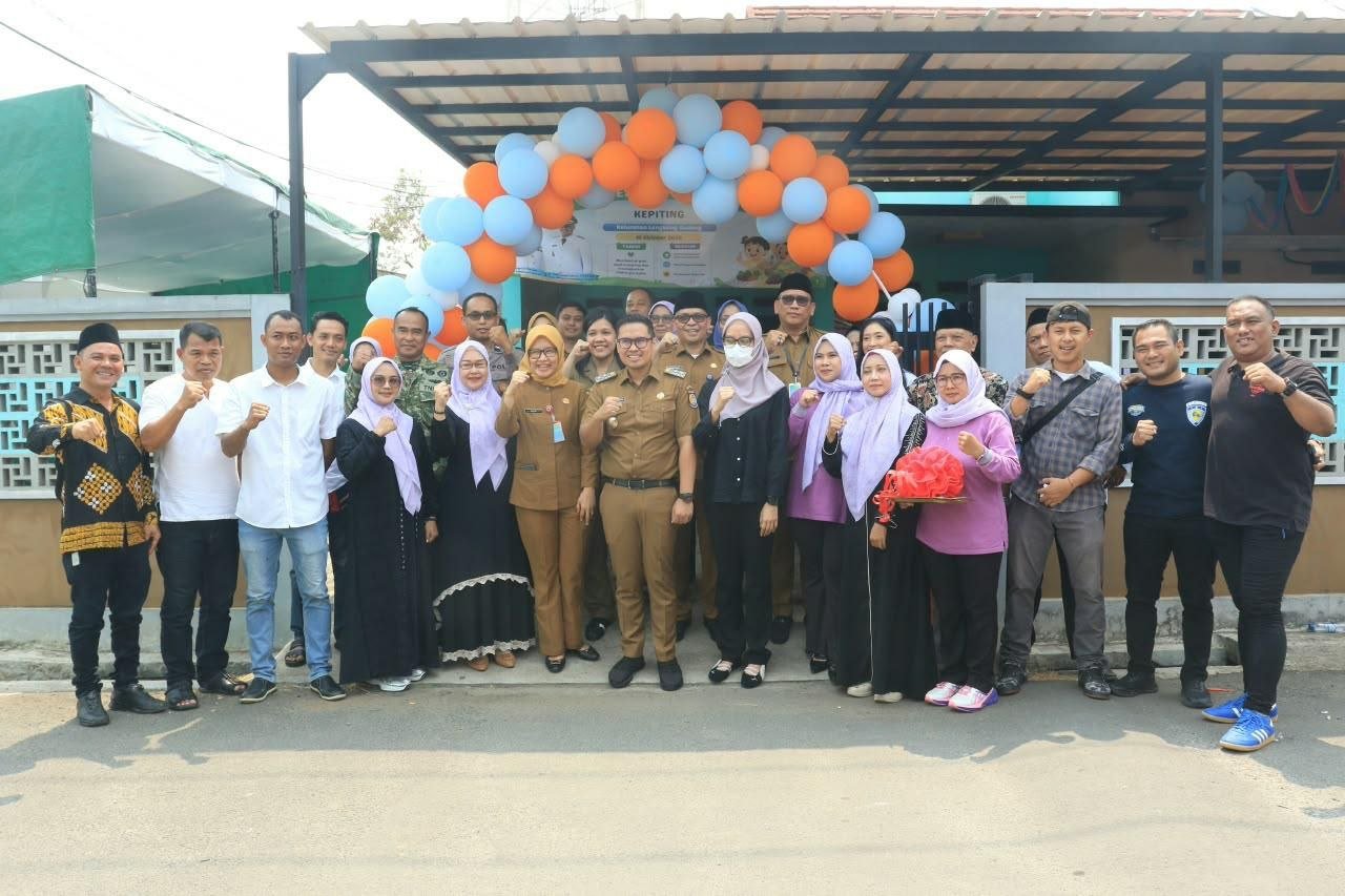Pilar Resmikan Pos Gizi di Lengkong Gudang, Tangsel Perkuat Pencegahan Stunting