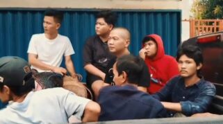 Polsek Gandus Gerebek Arena Judi Sabung Ayam, 7 Orang Diamankan