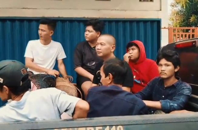 Polsek Gandus Gerebek Arena Judi Sabung Ayam, 7 Orang Diamankan