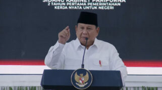 Prabowo Apresiasi Kinerja Kabinet Merah Putih di Dua Tahun Pemerintahan