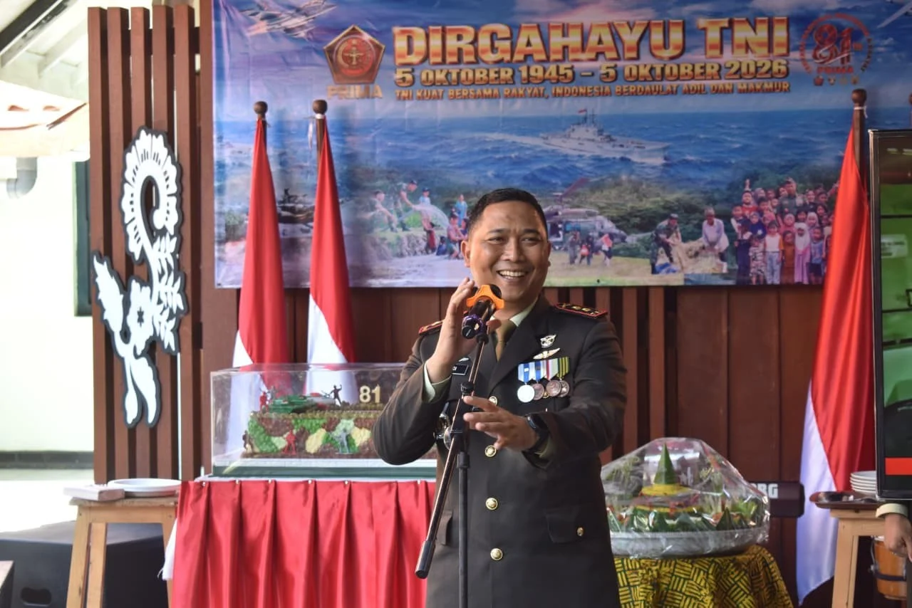 Prajurit Kodim Banyuwangi Ditekankan untuk Jaga Soliditas dalam HUT ke-81 TNI di Banyuwangi