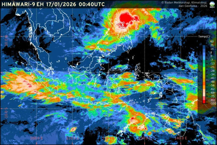 Prakiraan Cuaca Indonesia: Hujan Masih Rendah di Awal Oktober 2026