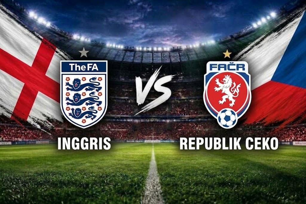 Prediksi dan Link Streaming Pertandingan Inggris vs Ceko di UEFA Nations League