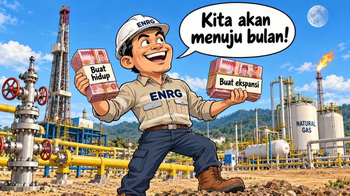 Prospek dan Strategi Saham ENRG Jelang Right Issue Oktober 2026