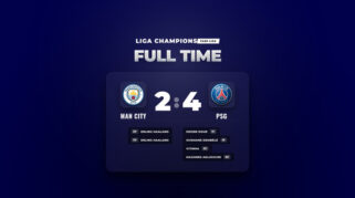 PSG Tumbangkan Man City 4-2 di Etihad Stadium dalam Liga Champions