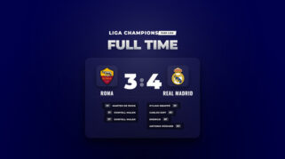 Real Madrid Lakukan Comeback Dramatis Atas Roma di Liga Champions