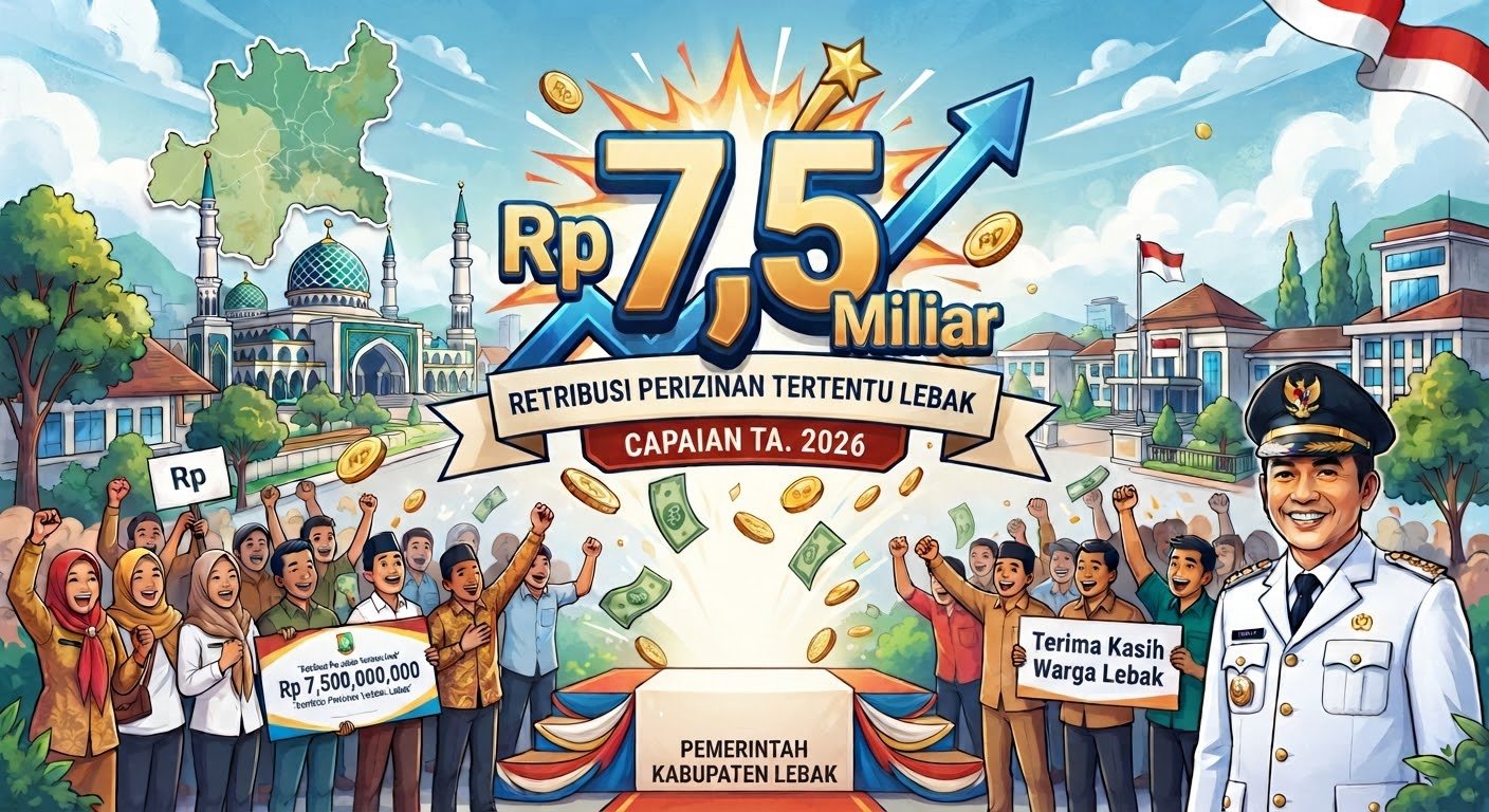 Realisasi Retribusi Perizinan Kabupaten Lebak Lampaui Target 2026