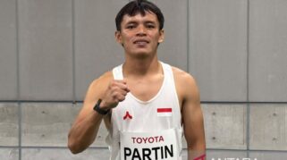 Sabet Emas ke-14 Indonesia, Sprinter Magelang Partin Bangkit dari Hamstring Cetak Rekor Baru Asia