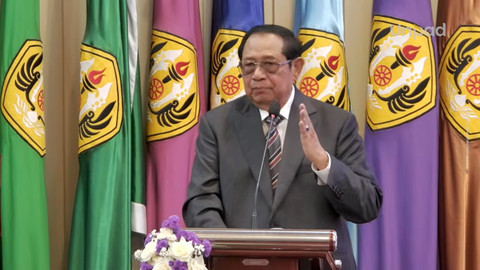 SBY Ingatkan Pentingnya Realisme dalam Mewujudkan Indonesia Emas 2045