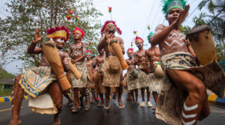 Semarak Tarian Adat di Festival Budaya Biak-Melanesia 2026