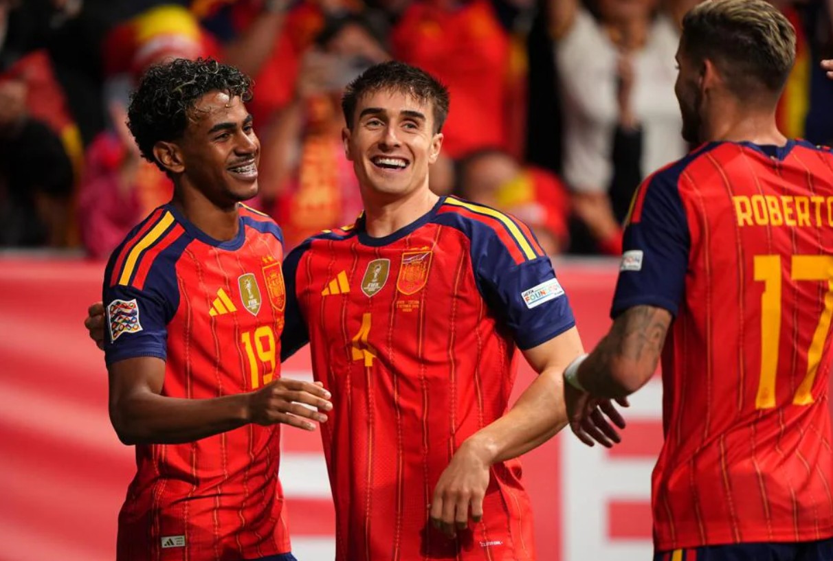 Spanyol Pertahankan Rekor Sempurna Usai Kalahkan Ceko 3-1 di UEFA Nations League