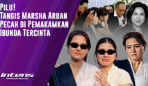 Tangis Marsha Aruan Pecah di Pemakaman Sang Ibunda Tercinta