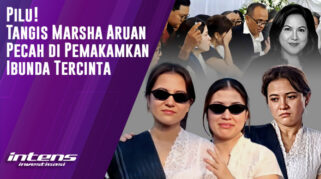 Tangis Marsha Aruan Pecah di Pemakaman Sang Ibunda Tercinta