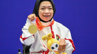 Tim Boccia Indonesia Borong Tiga Emas Asian Para Games 2026