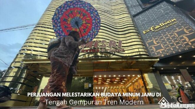 Perjuangan Melestarikan Budaya Minum Jamu di Tengah Gempuran Tren Modern